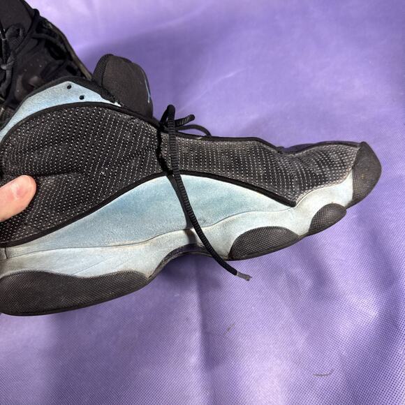 Jordan DJ5982-041 Size 9.5 Retro Black University Blue B5 - Picture 13 of 16